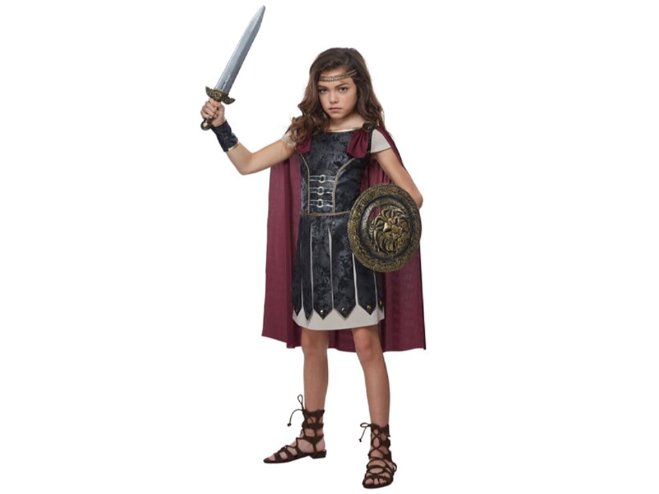Fearless Gladiator Child Costume-S(6-8)