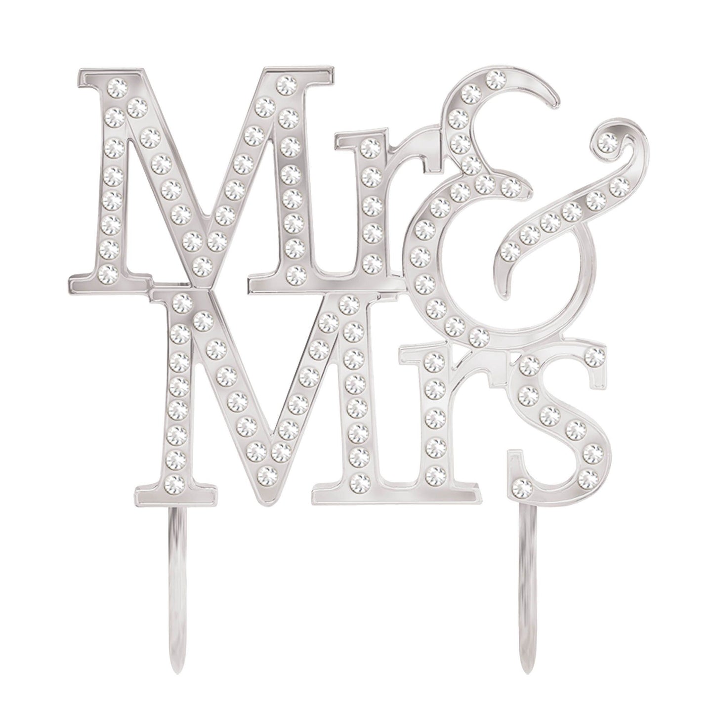 Mr. &Mrs. Cake Topper