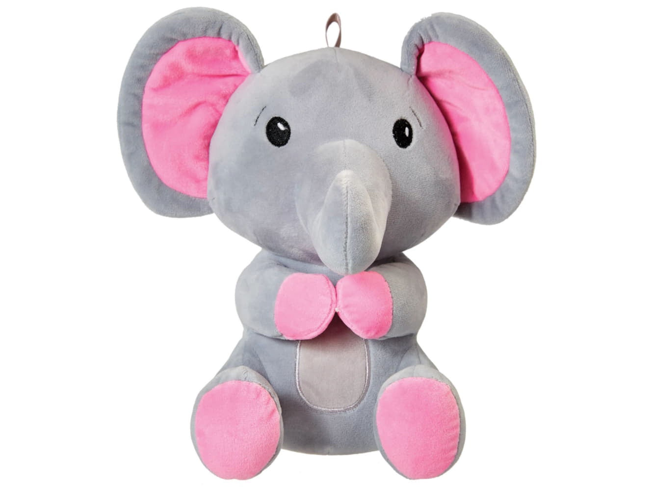 8" Plush Balloon Weight-Pink Elephant