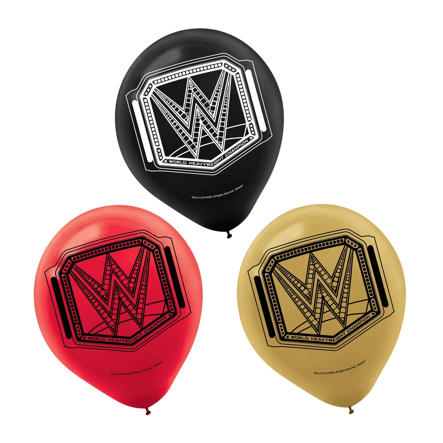 WWE Smash Latex Balloons – 6 Pack