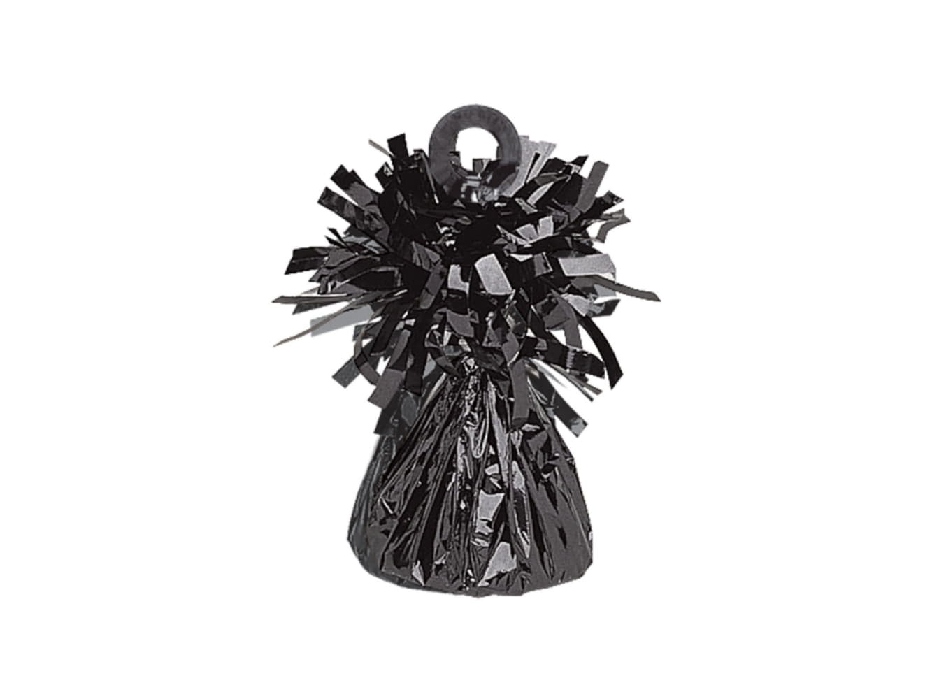 6Oz Small Foil Balloon Weight-Black