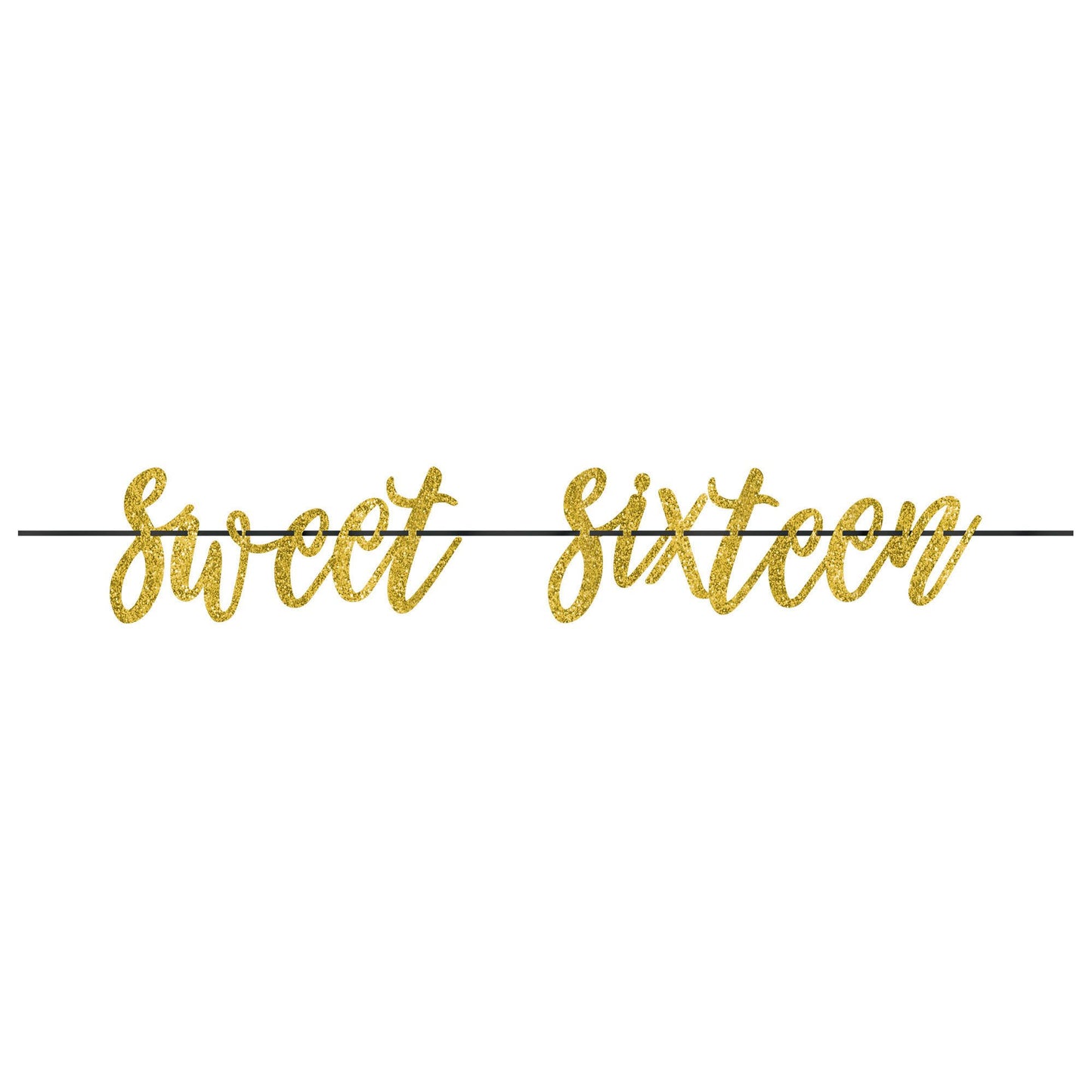 Sweet 16 Letter Banner