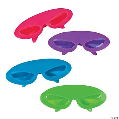 Plastic Superhero Sunglasses, 6Ct