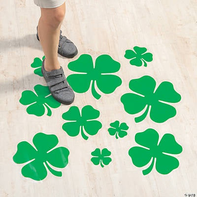 Shamrock Floor Cling
