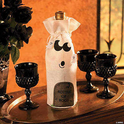 Cotton Bottle Of Boos Bottle Bag