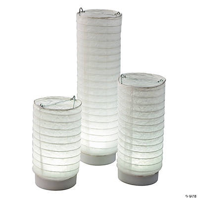 Tabletop Light Up Lanterns (3Pc)