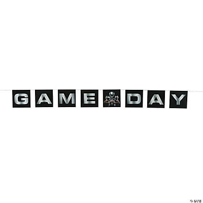 Game Day Pennant Garland, 7 Ft. X 6"