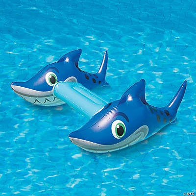 Banzai Shark Swim W/Friends Pool Floater