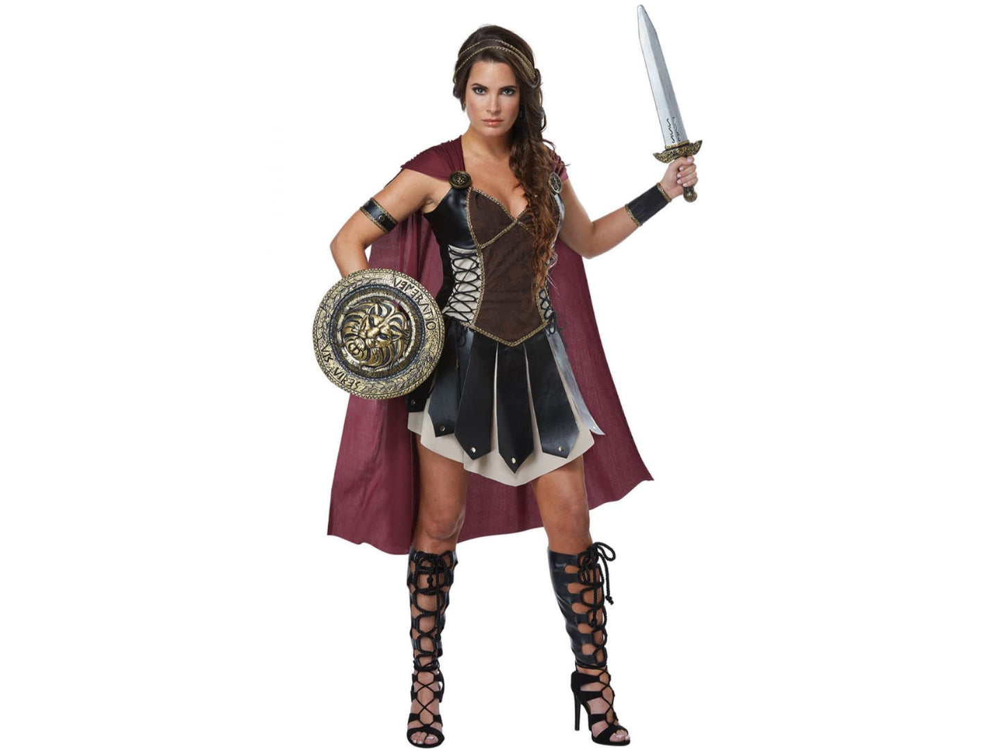Glorious Gladiator Women Costume-Xsmall