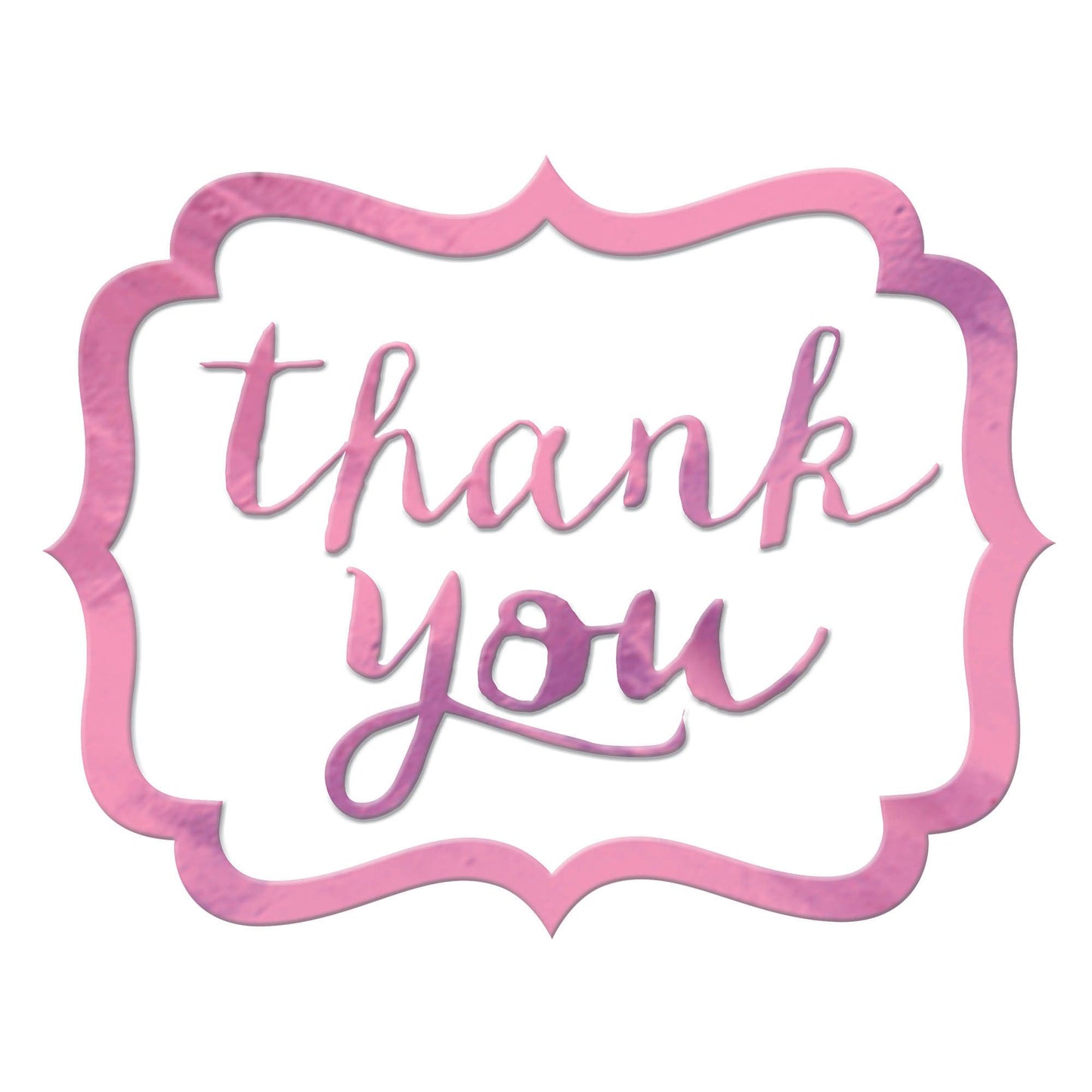 Thank You Stickers - New Pink