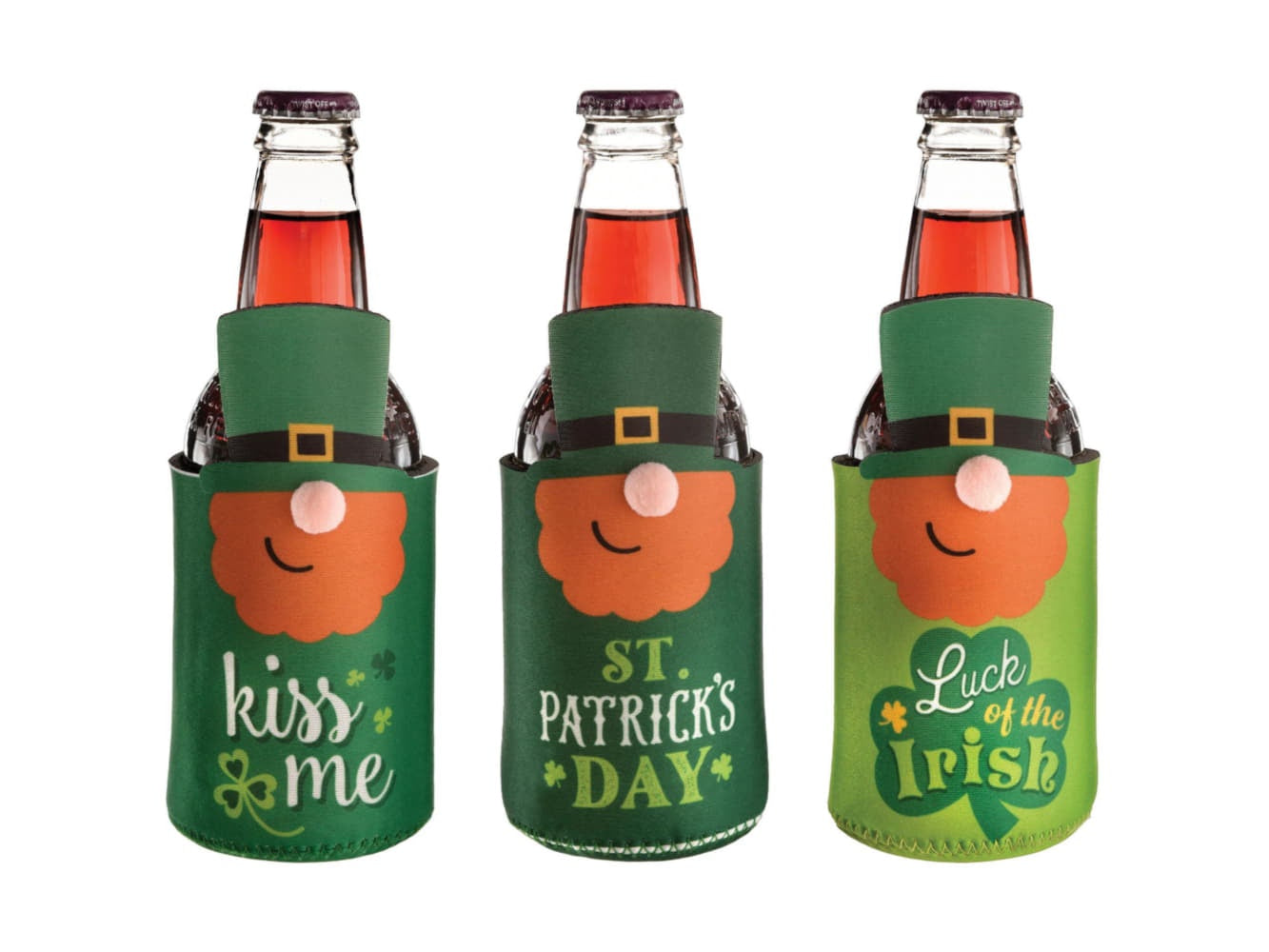 St.Patricks Day Drink Covers, 3Pcs