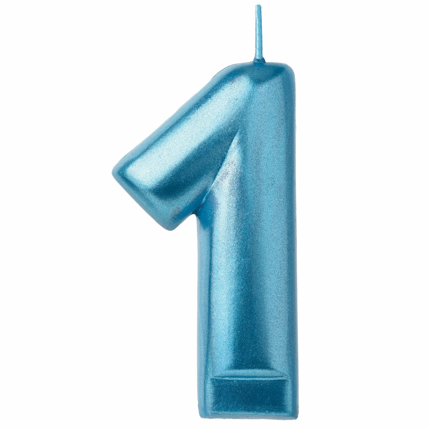 Numeral Candle #1-Blue