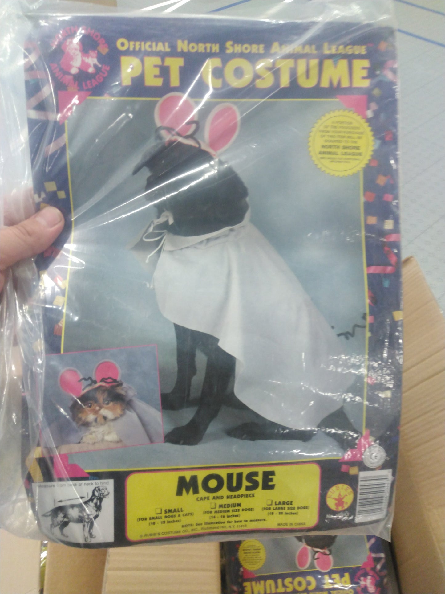 Mouse pet costume