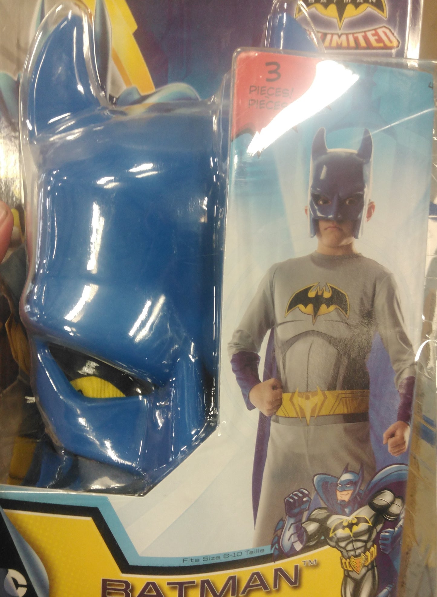 Batman unlimited action suit set size 8-10