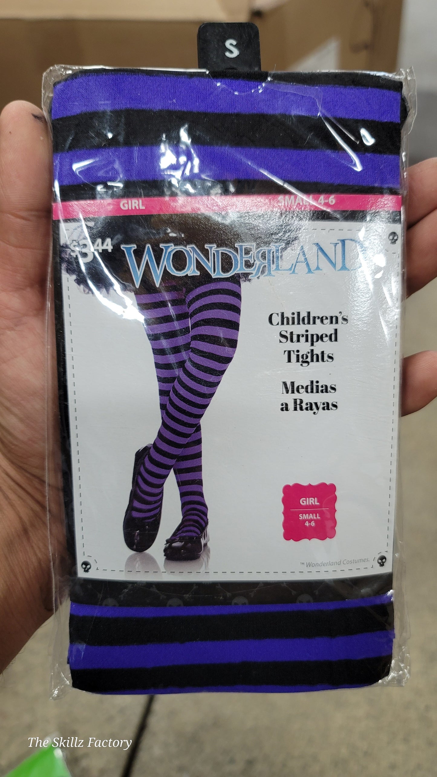 Children's striped Tights