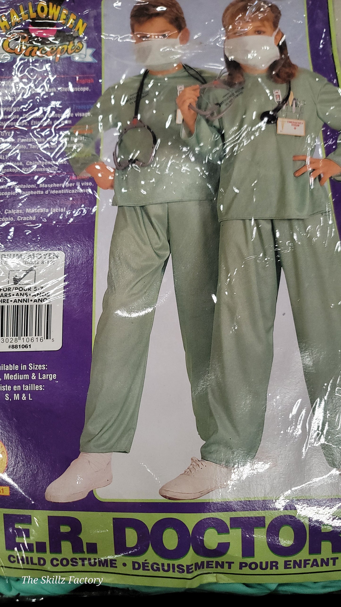 E.R. Doctor Child Costume