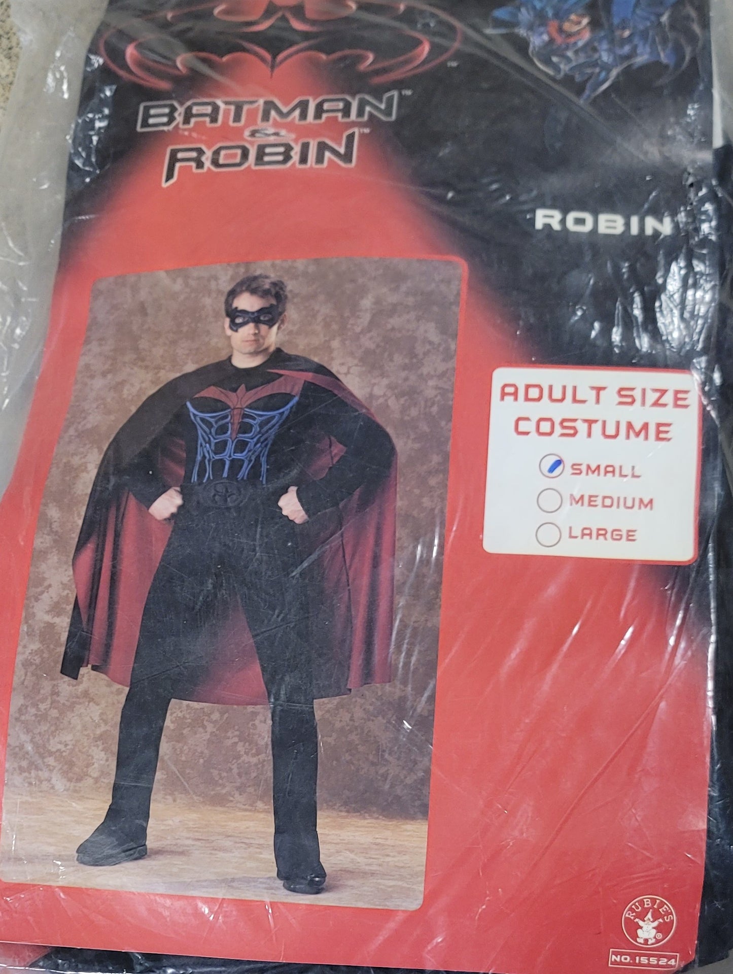 BATMAN & ROBIN adult size Costume small