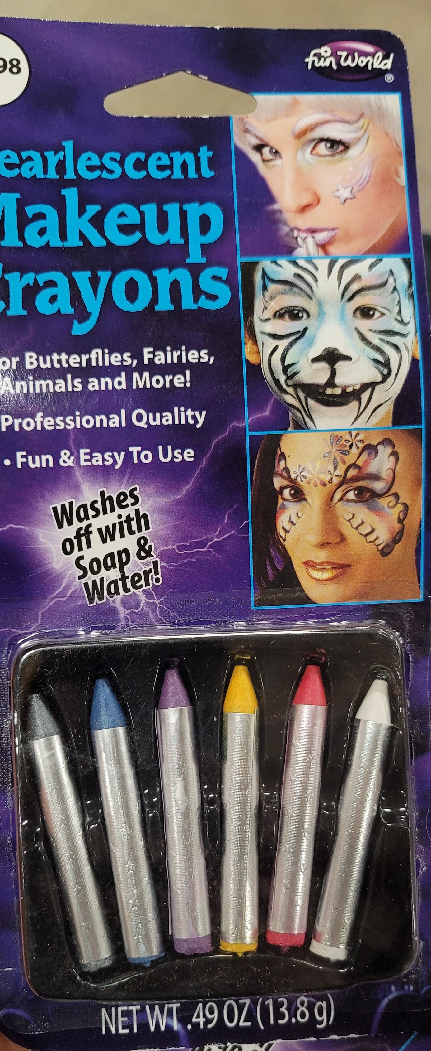 Pearlescent Makeup crayons (fin world)