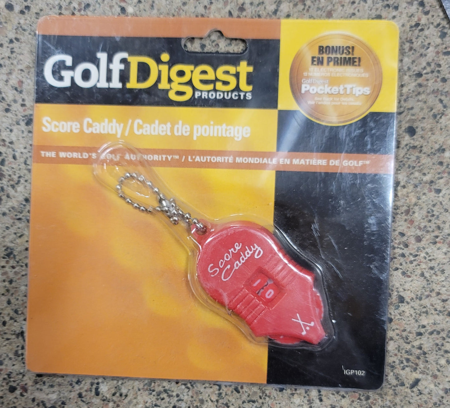 Golf digest products score caddy