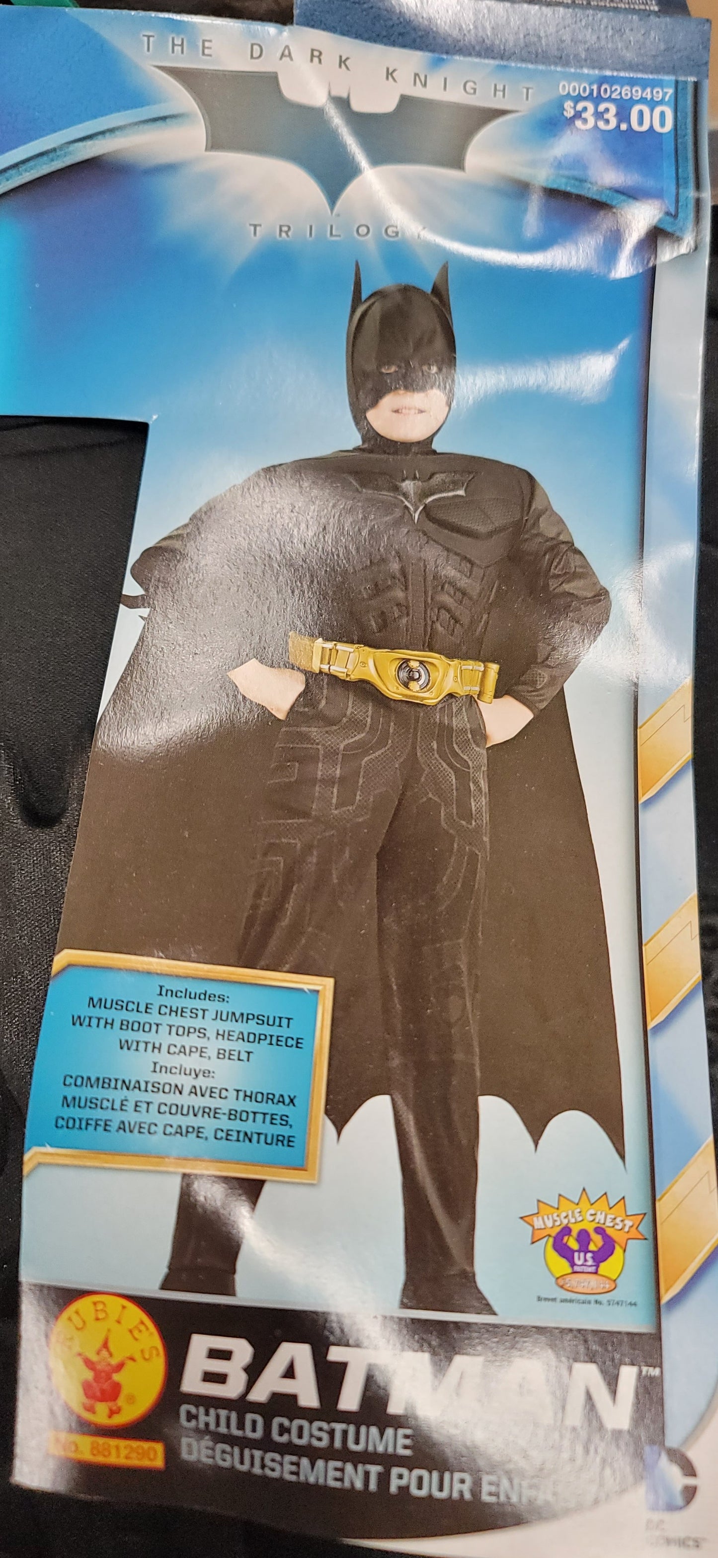 Batman Child Costume – Medium