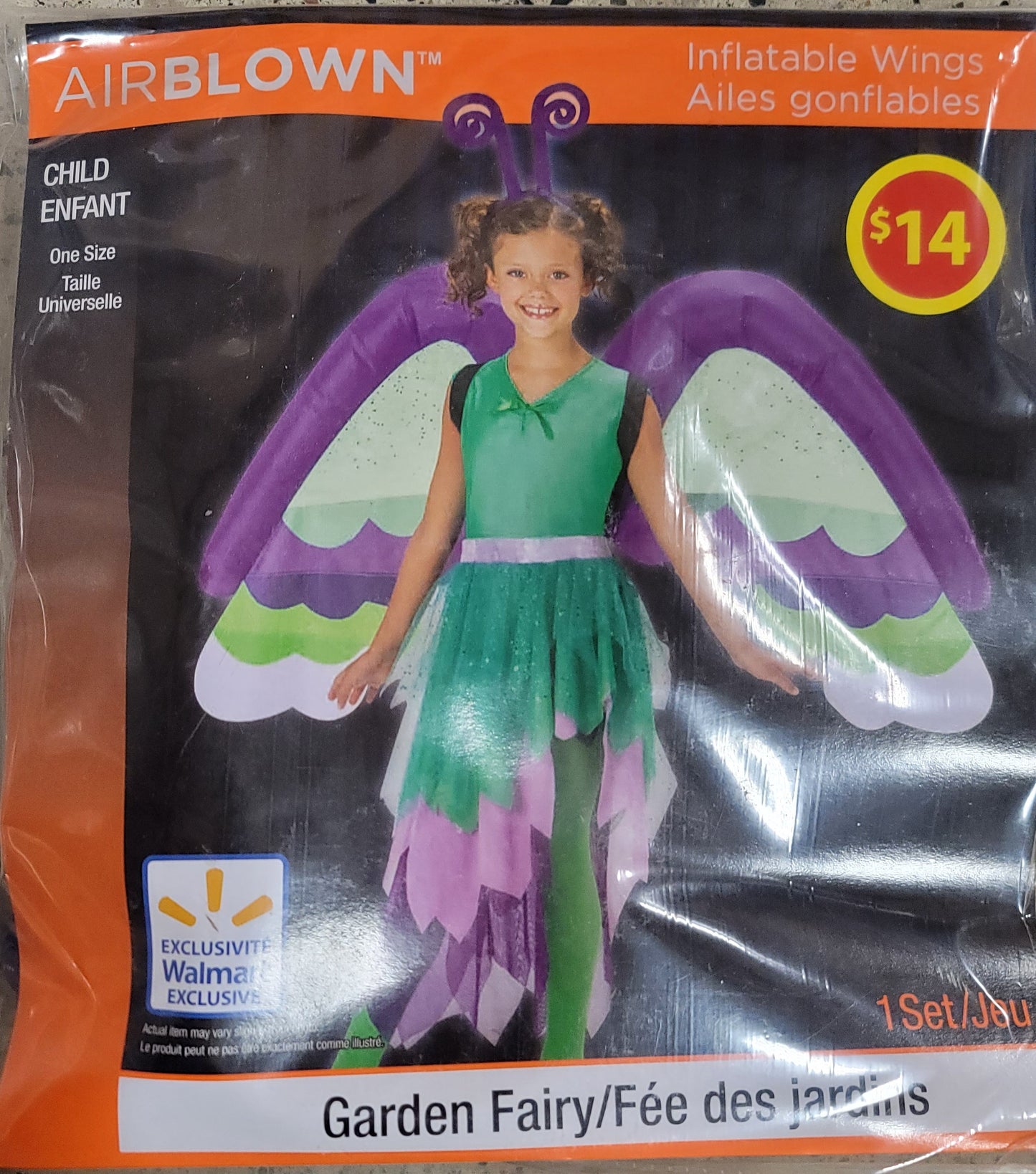 Airblown garden fairy