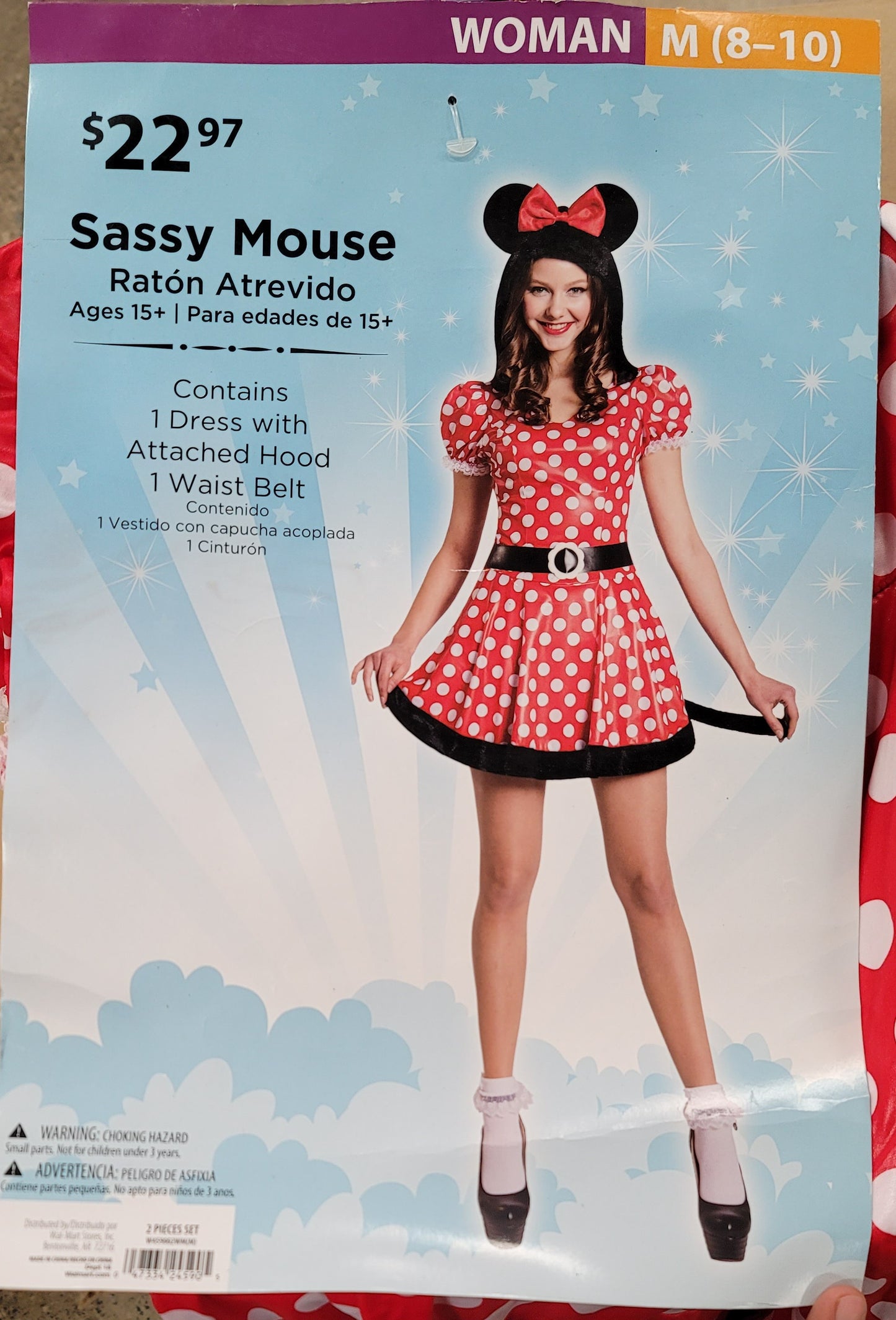 Sassy mouse woman (8-10)