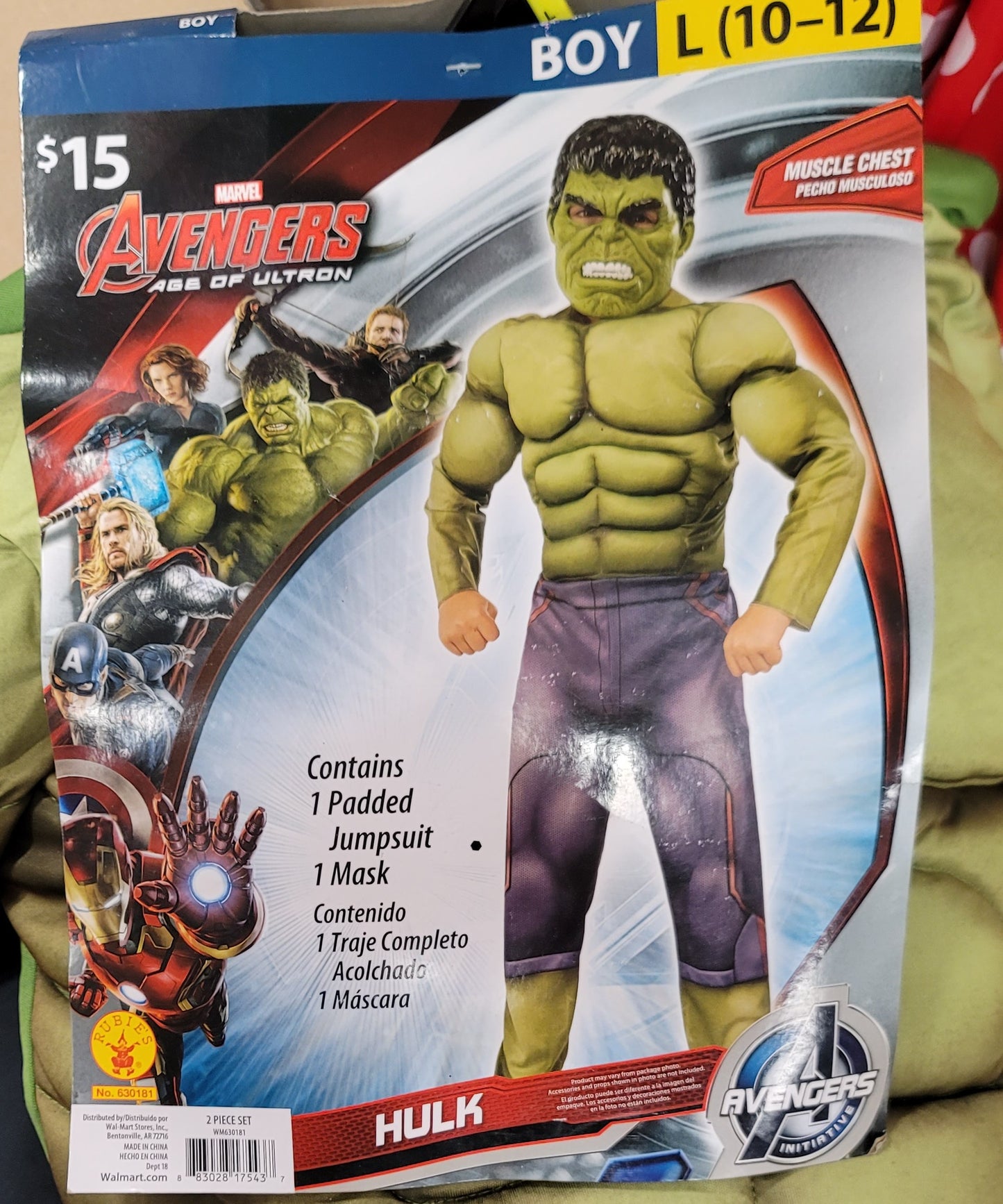 Avengers age of ultron Boy (10-12)