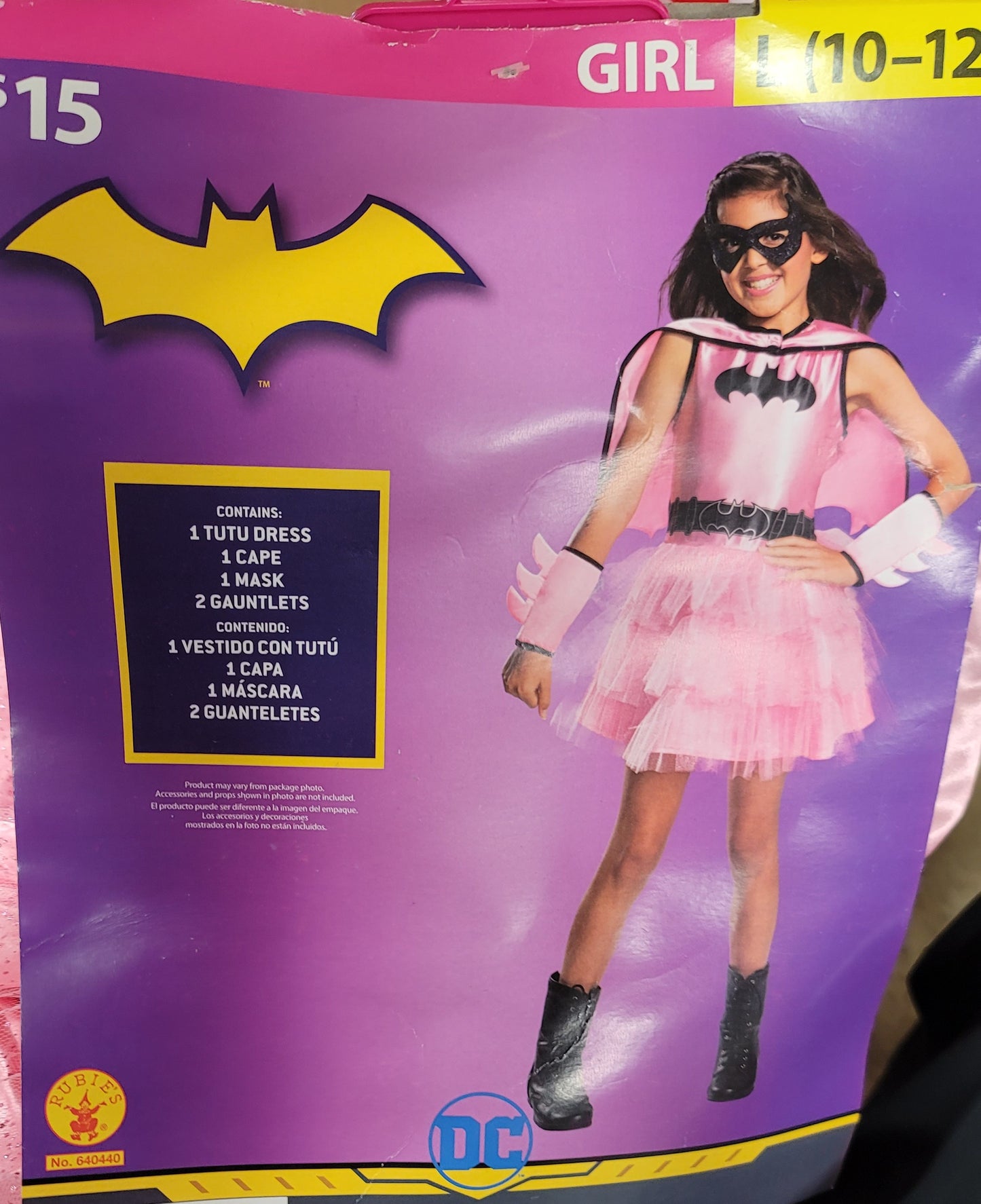 Tutu Batgirl large (10-12)