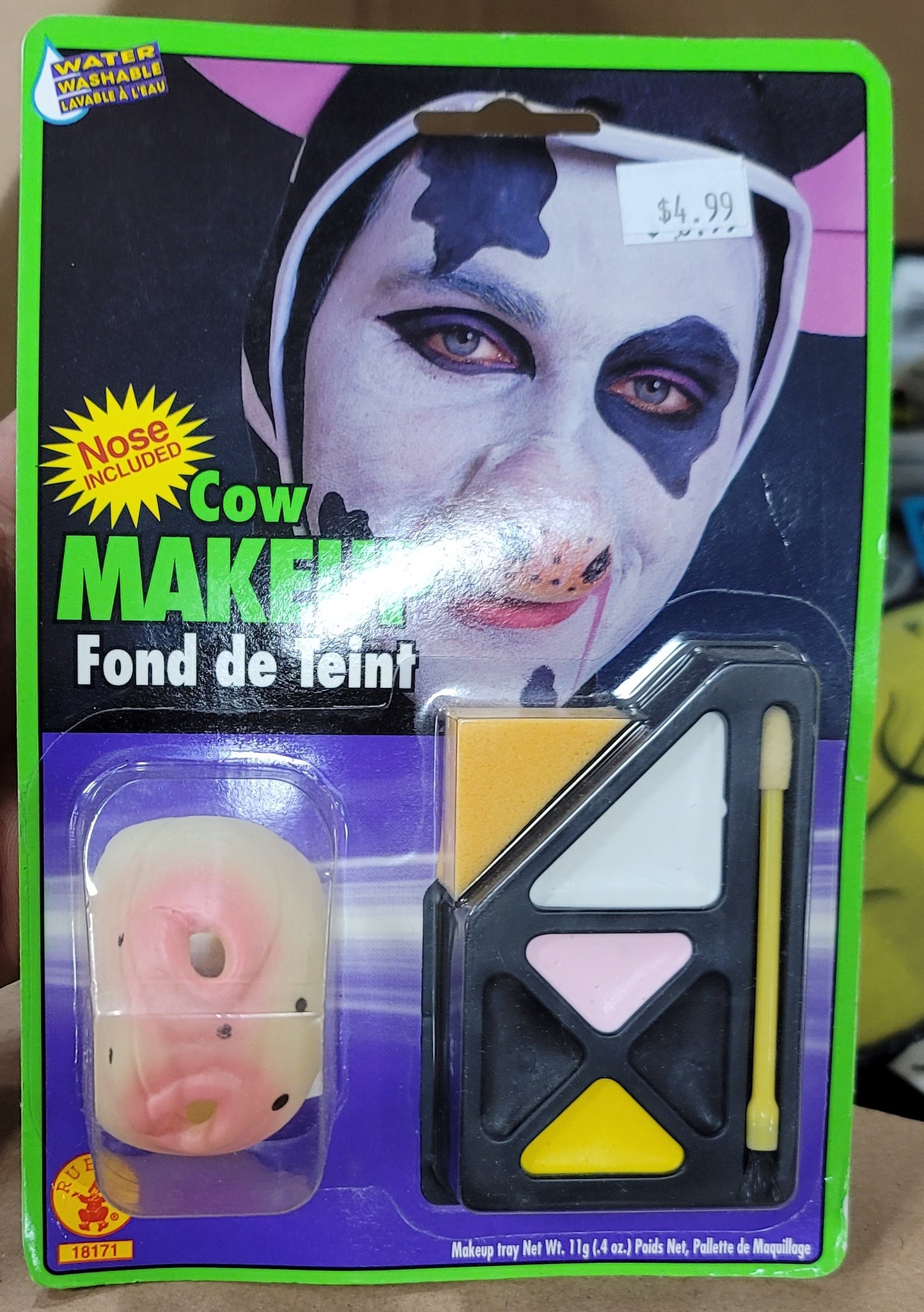 Cow Makeup nose included