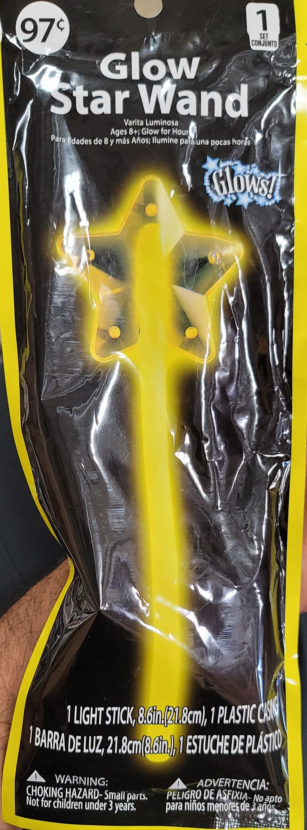 Glow star wand 1 set