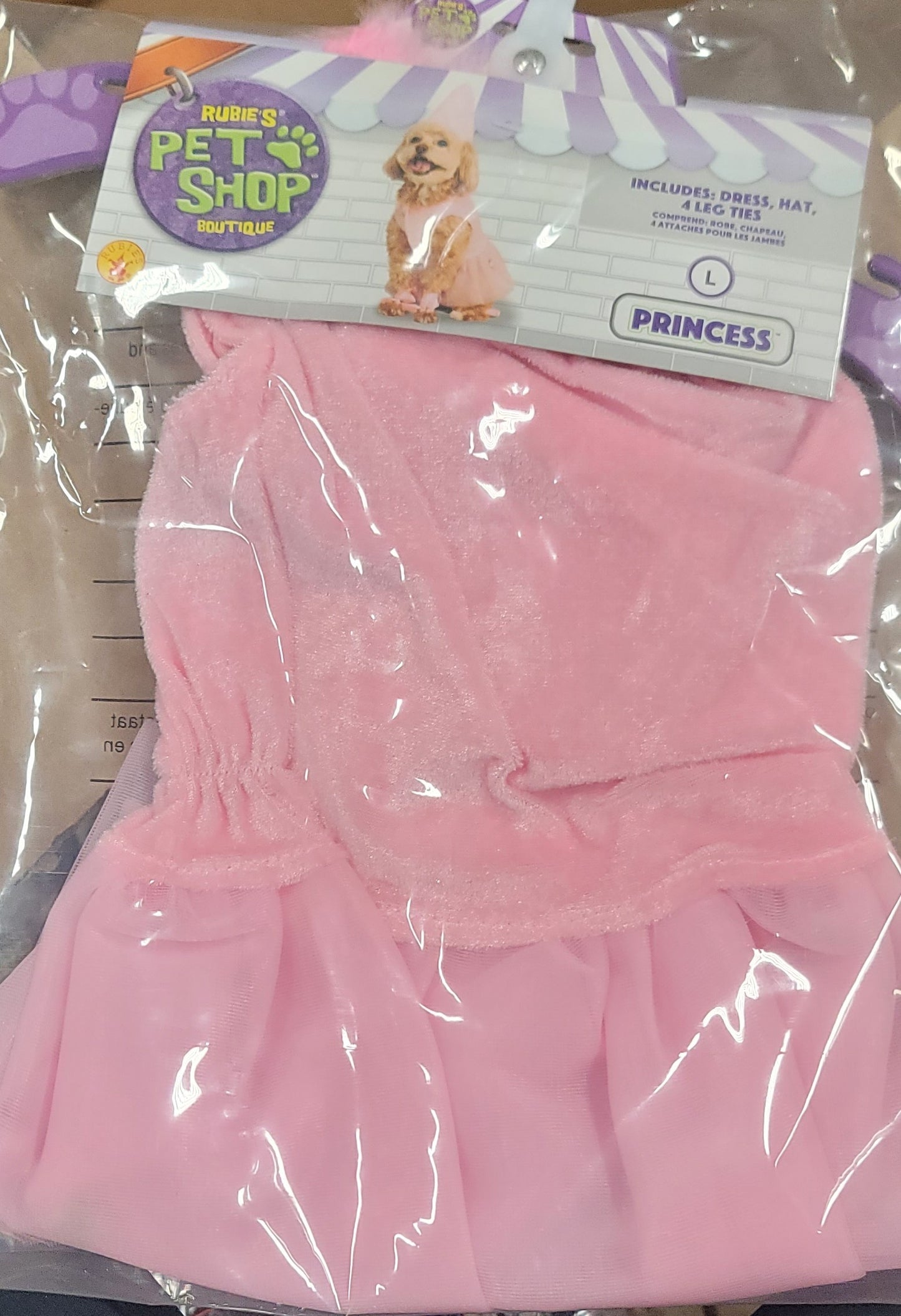 Princess Pet Costume large