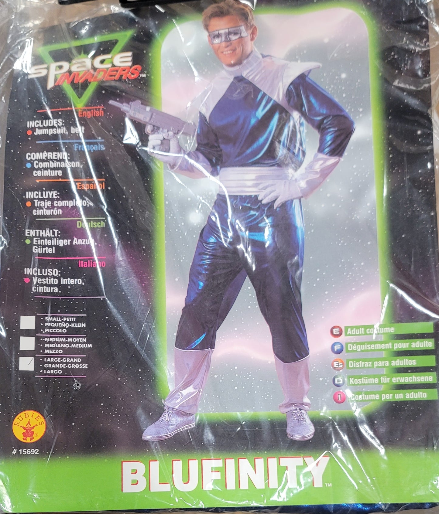 Space invaders Blufinity Costume large
