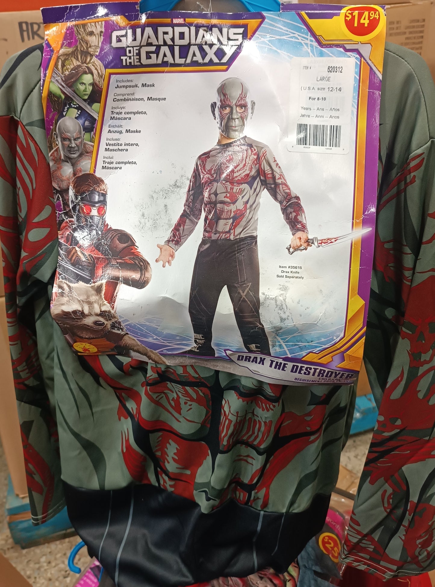 Guardians of the Galaxy Drax the Destroyer L