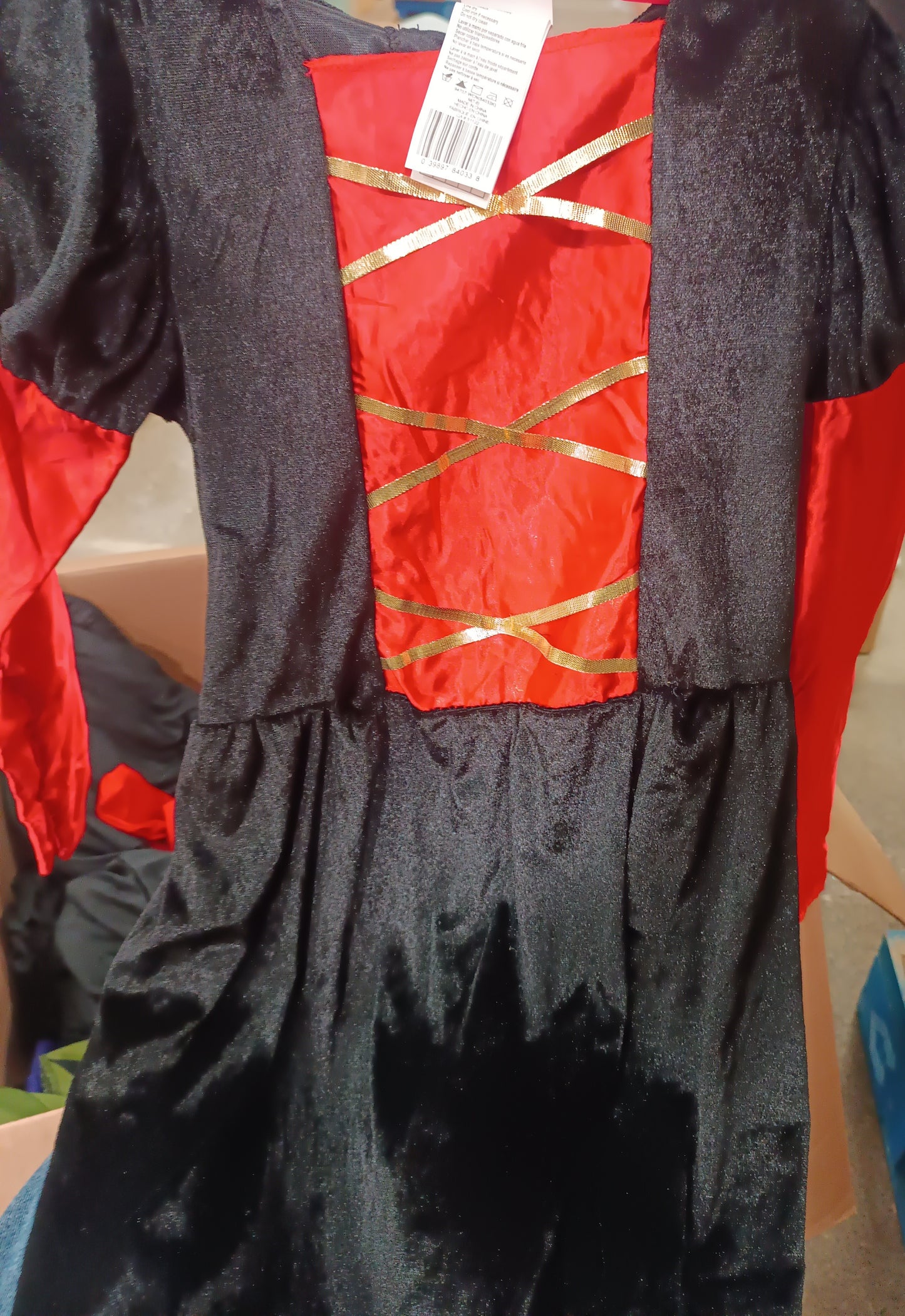 Girl's Vampiress 7-8 Filles