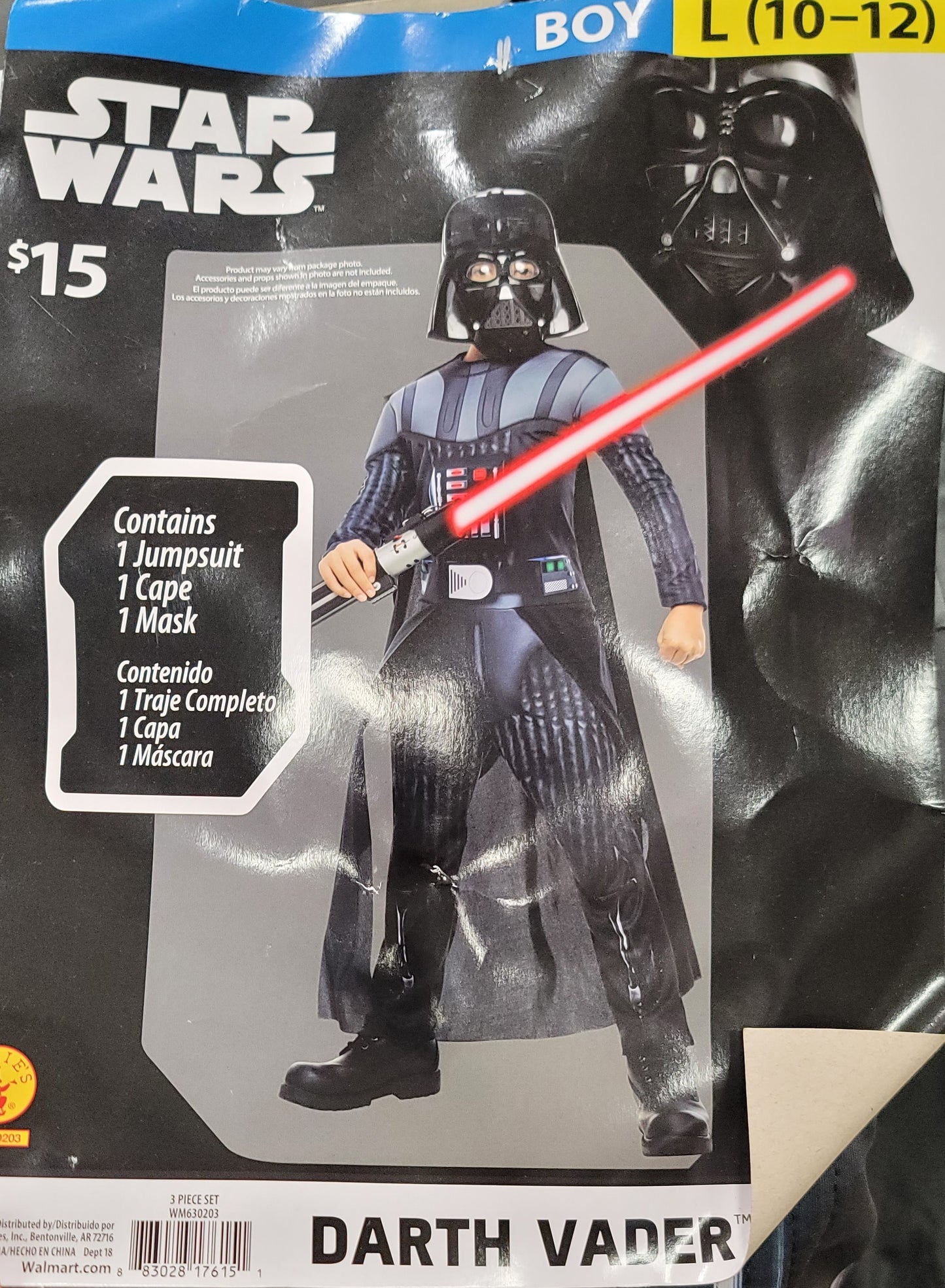 Star wars Darth Vader boy L (10-12)