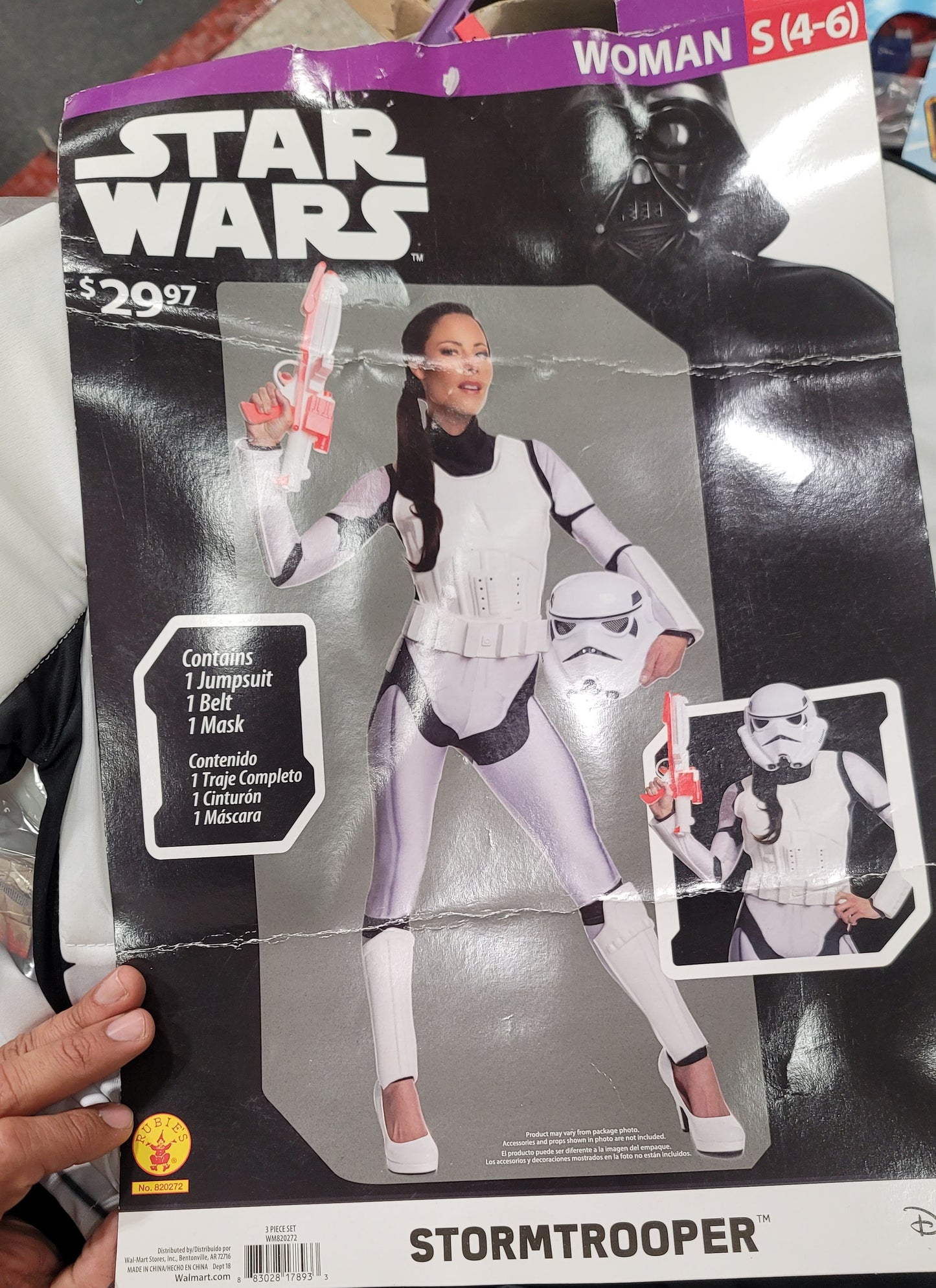 Star wars stormtrooper woman S(4-6)