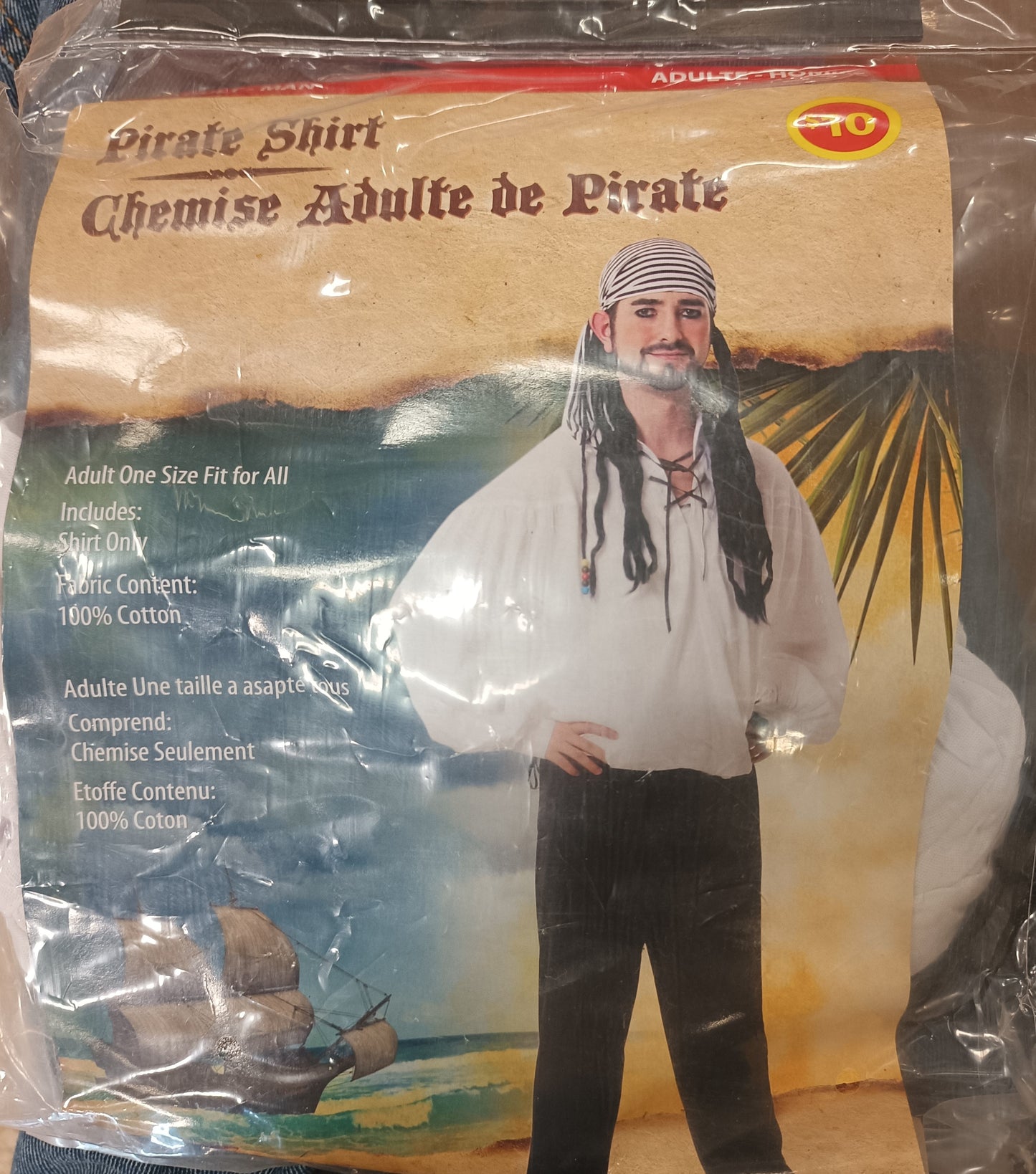 Pirate Shirt Adult Man