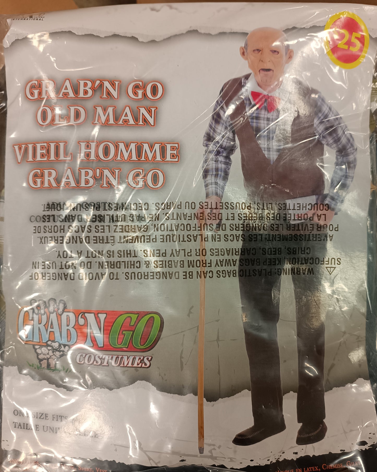 Grab'n Go old Man Costumes