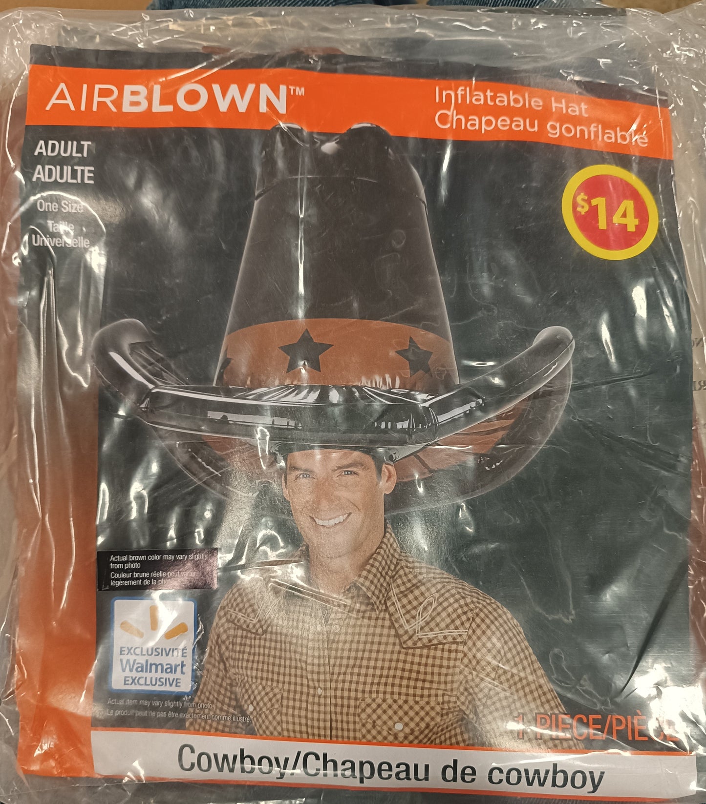 Airblown Inflatable Hat Cowboy