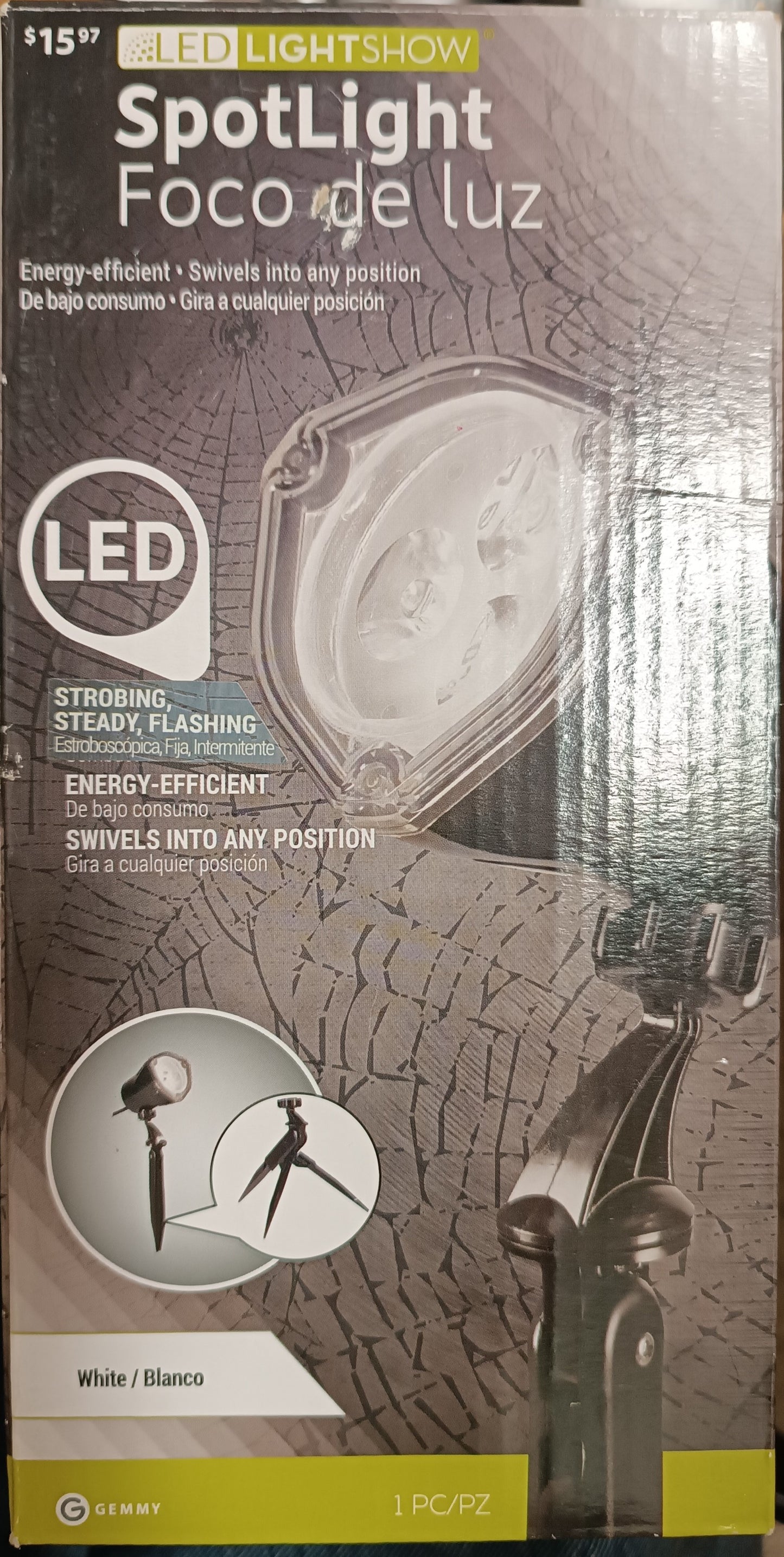 LED Light Show Spotlight white