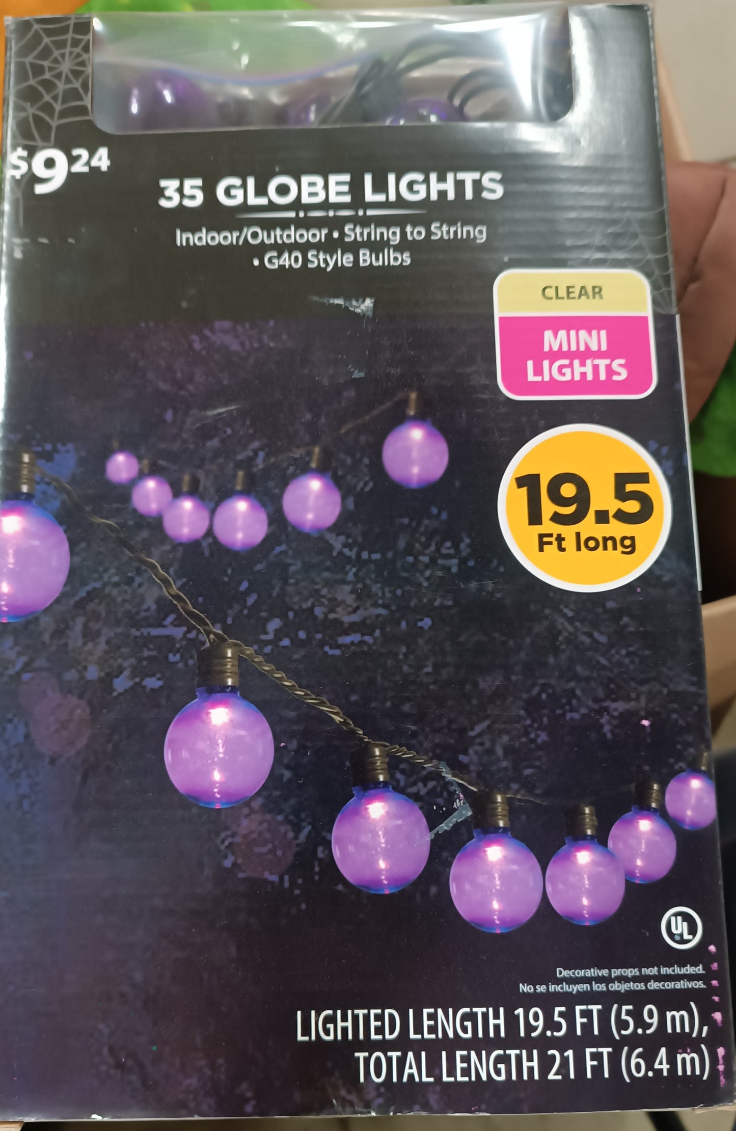 35 Globle Lights mini lights 19.5 ft
