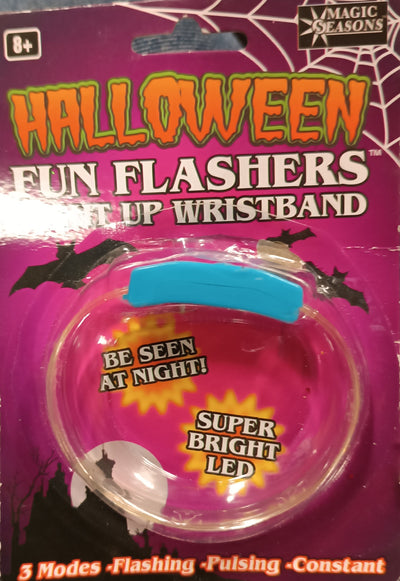 Halloween Fun Flashers Light up WristBand