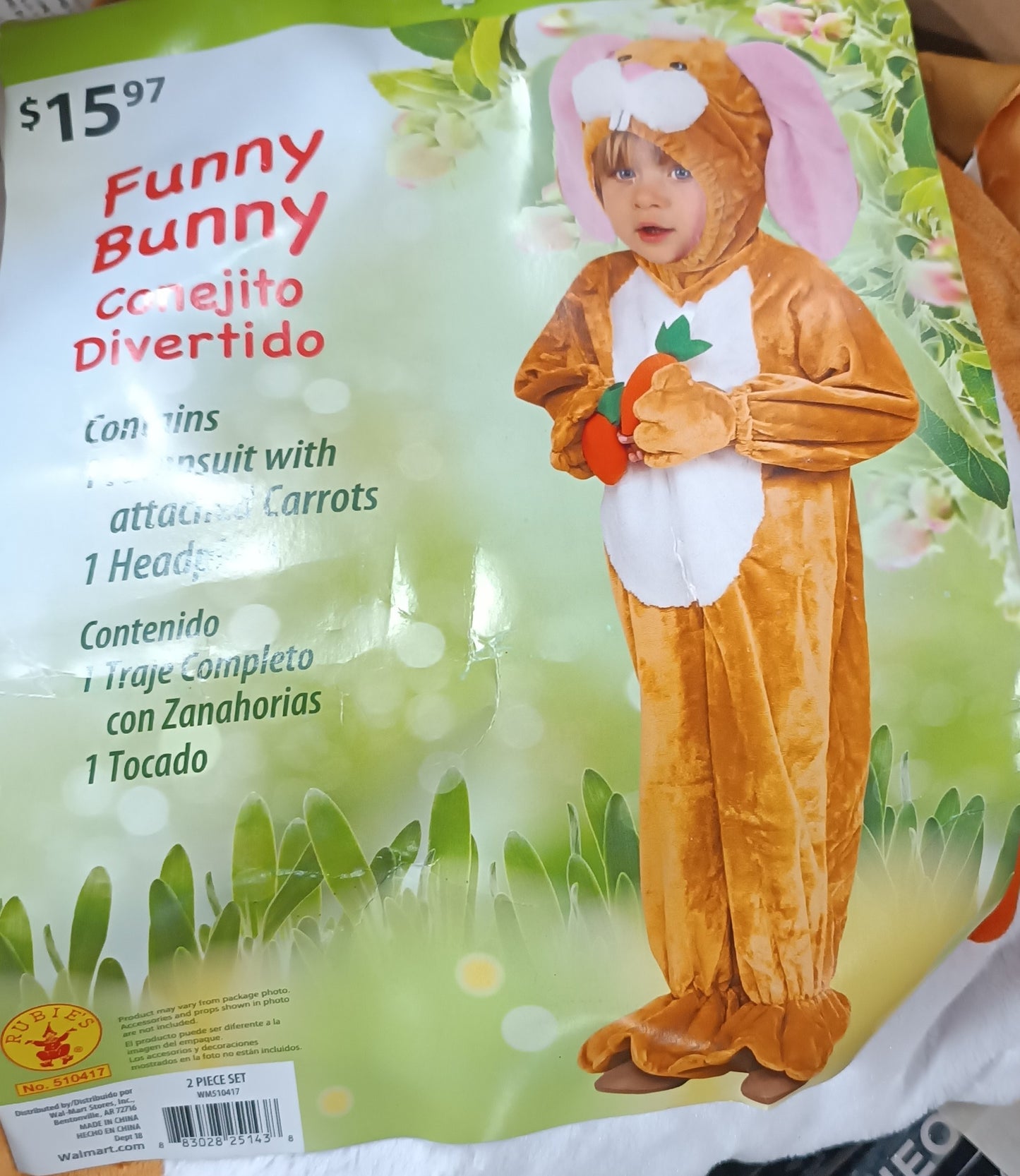 Funny Bunny Toddler 2T