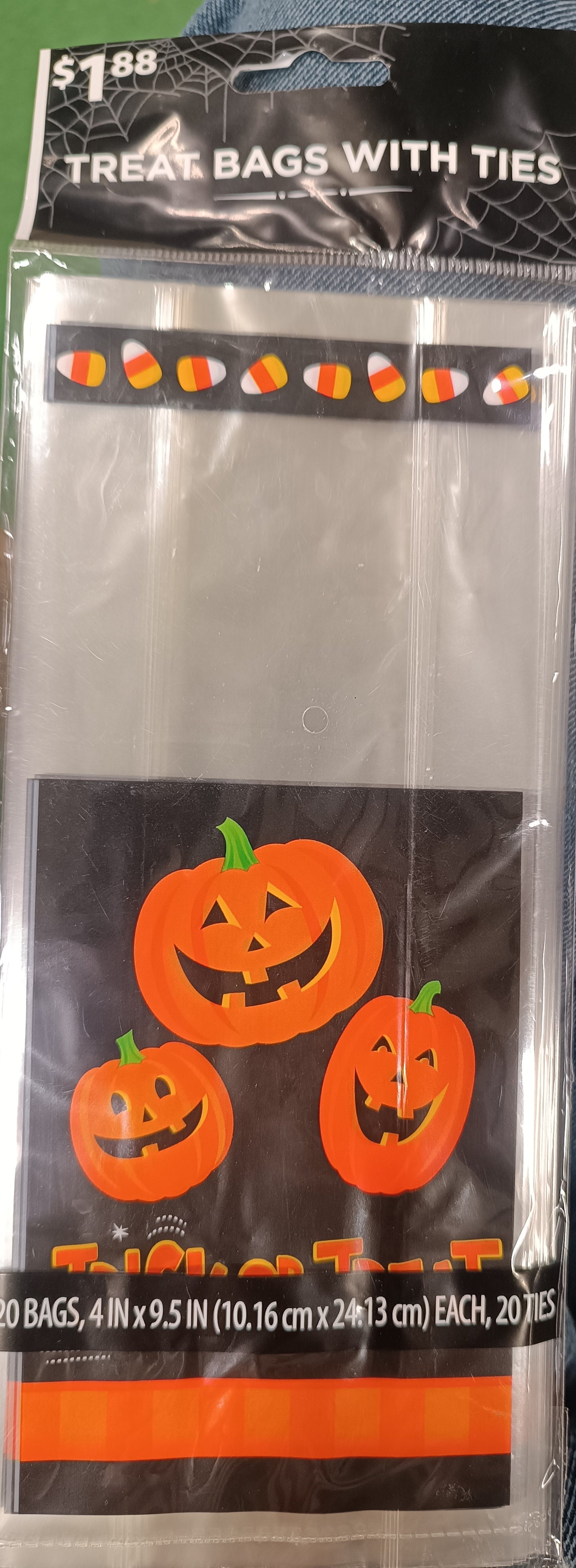Treat Bags with Ties 20 Bags