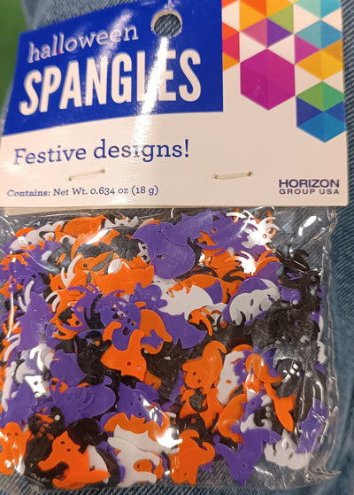 Halloween Spangles Festive Designs