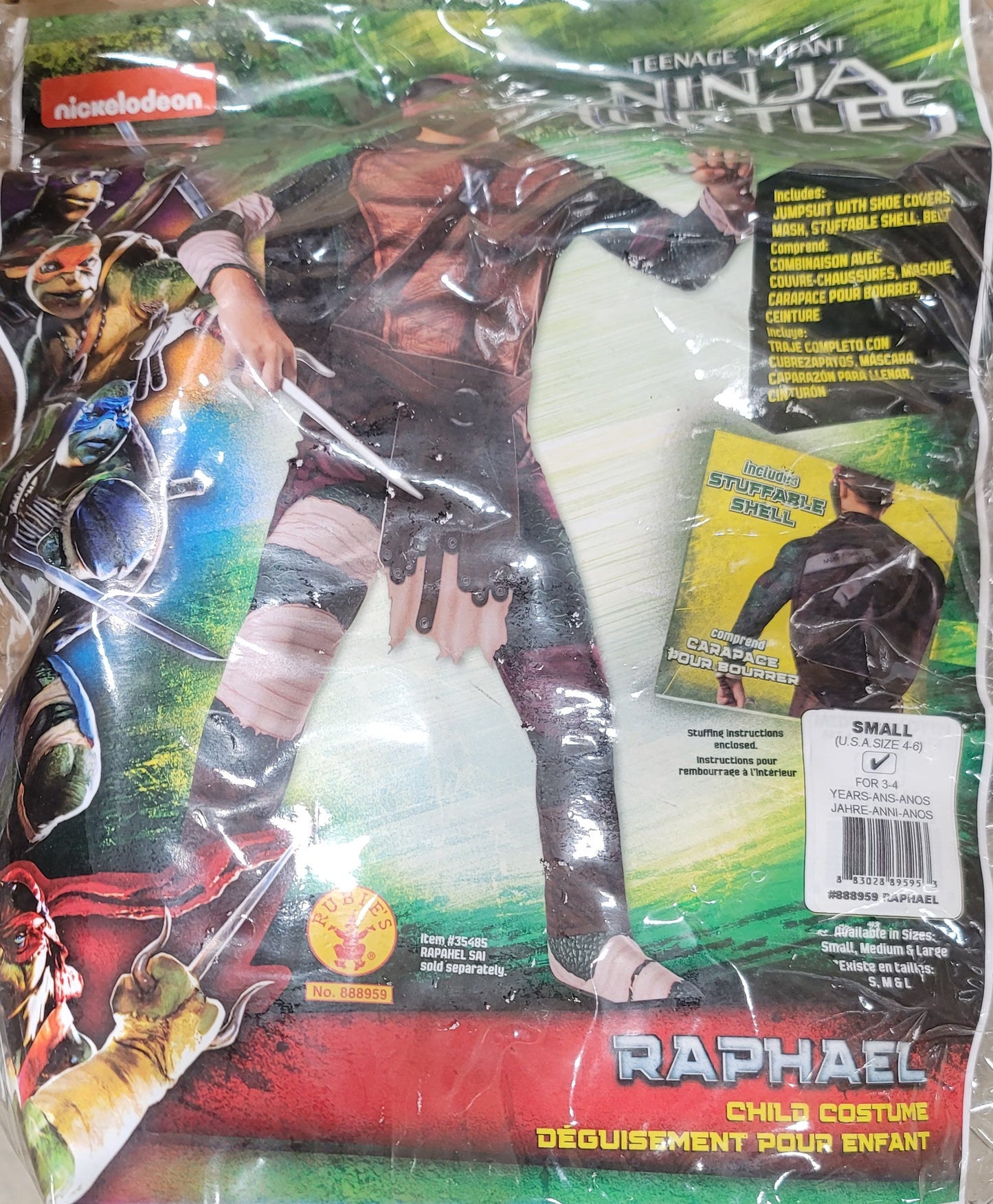 Ninja Turtles Raphael Child Costume