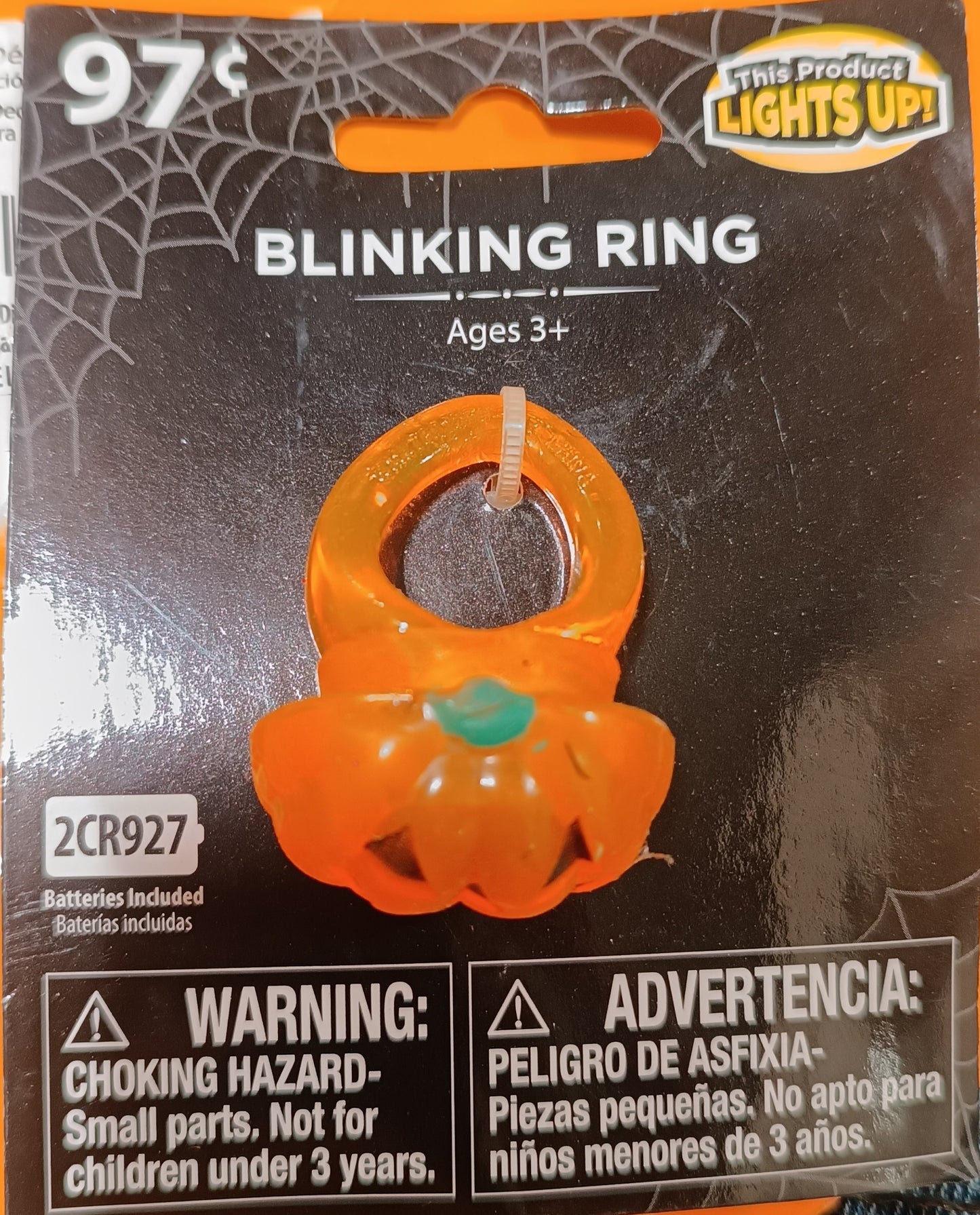 Blinking Ring Pumpkin