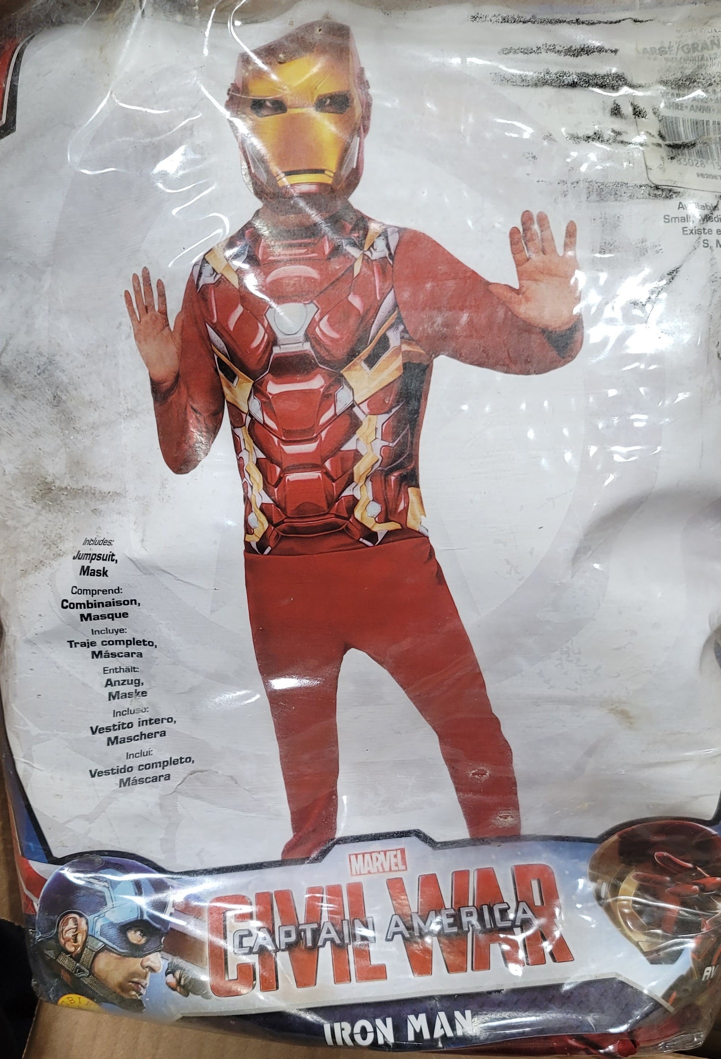 Civil War captain America Iron man