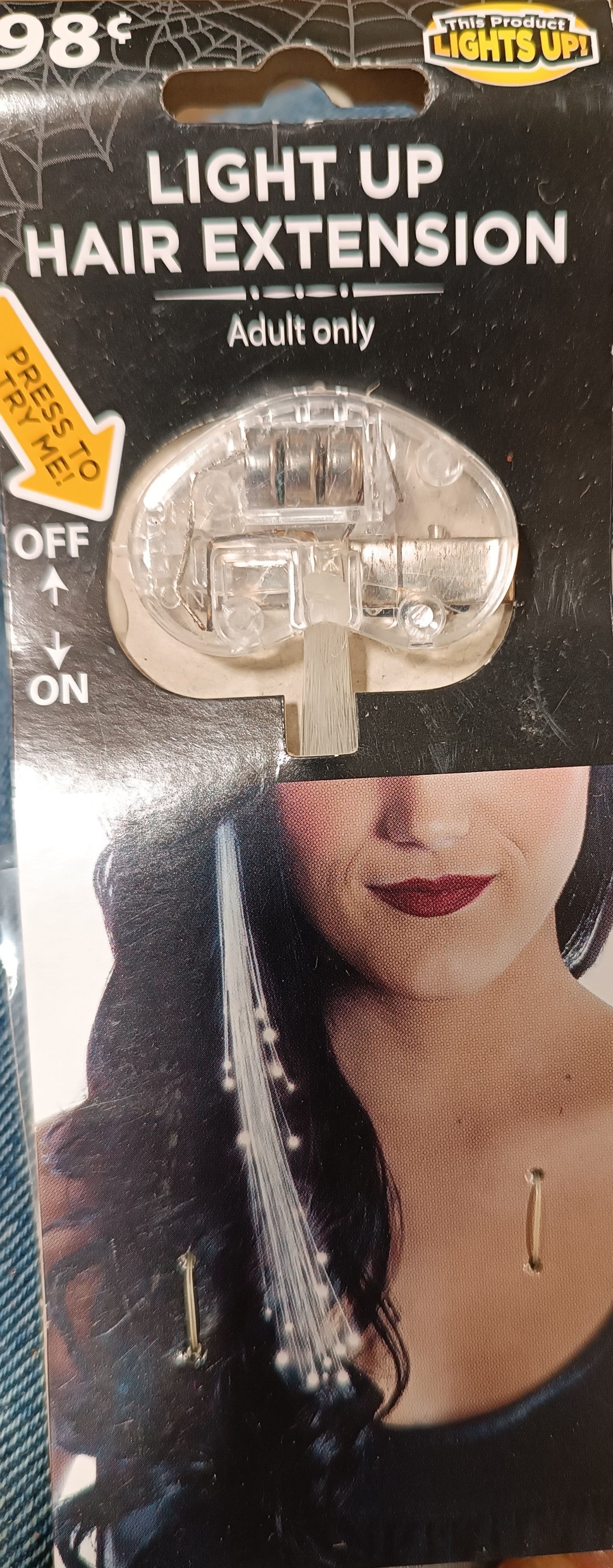 Light up Hair Extension Adult