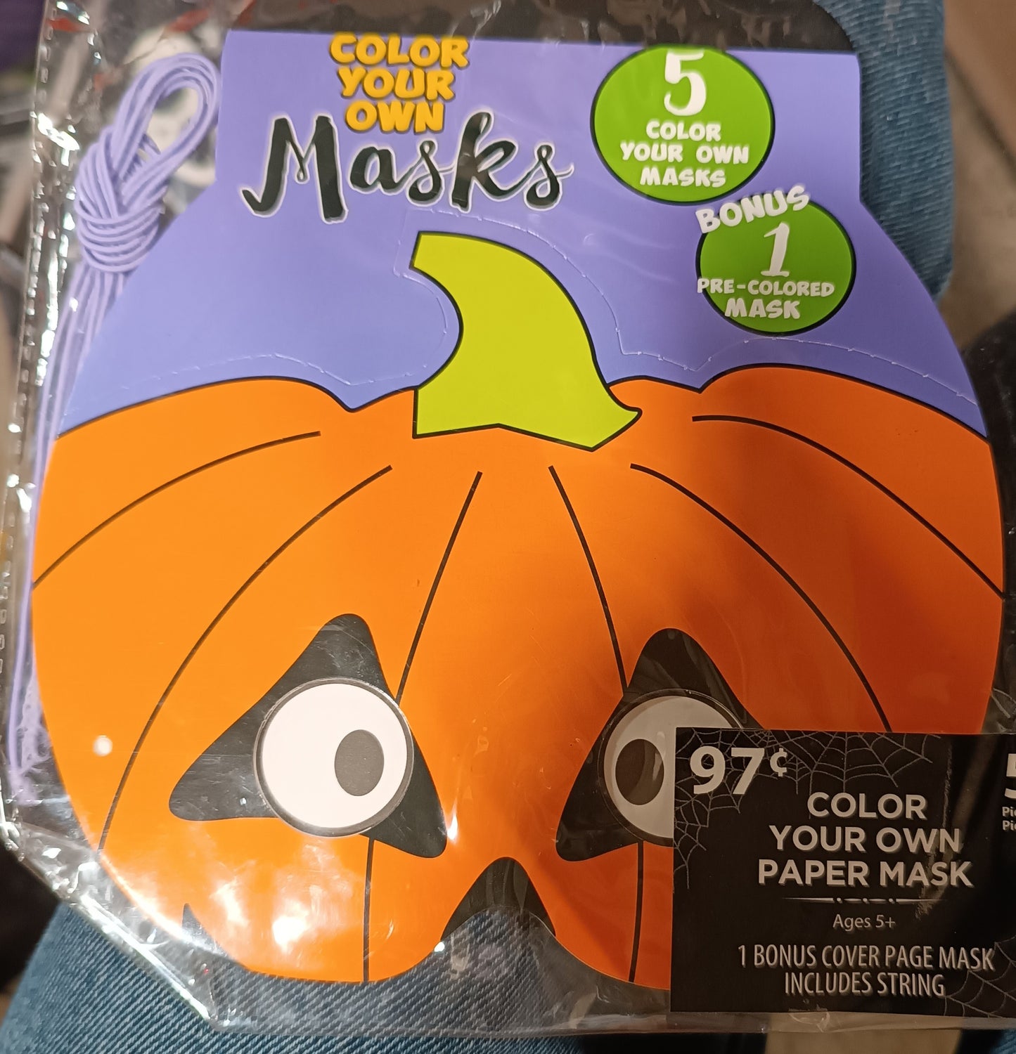 Color Your own Paper Mask